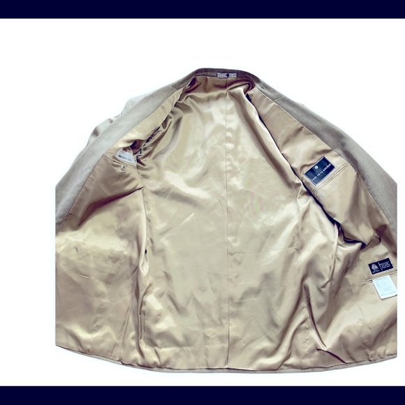 Saks Fifth Avenue Men’s 100% Wool Coat Sz 42 - Picture 4 of 8